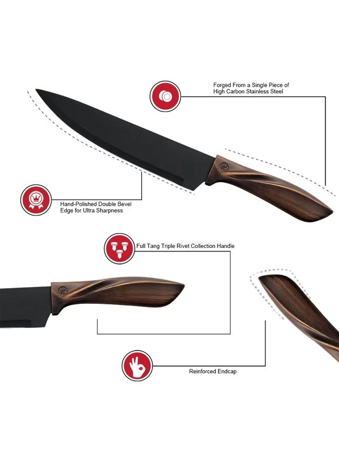 6 Piece Stainless Steel Knife Set