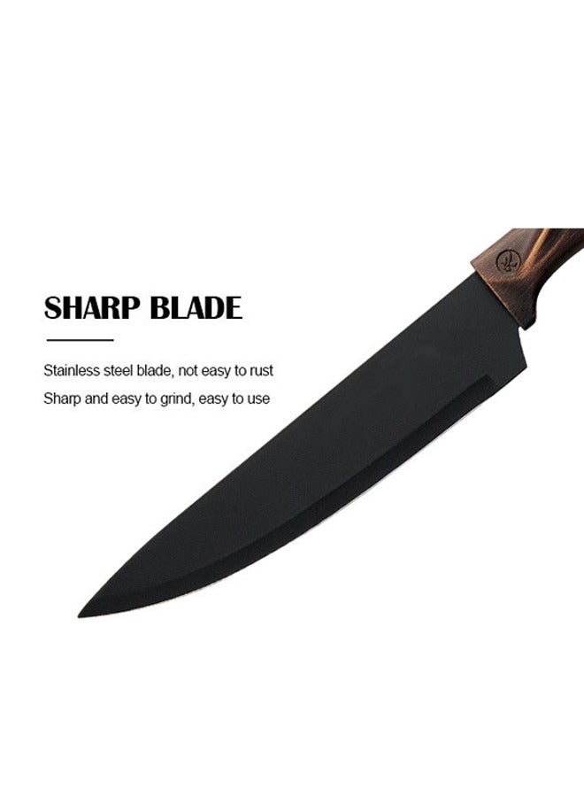 6 Piece Stainless Steel Knife Set