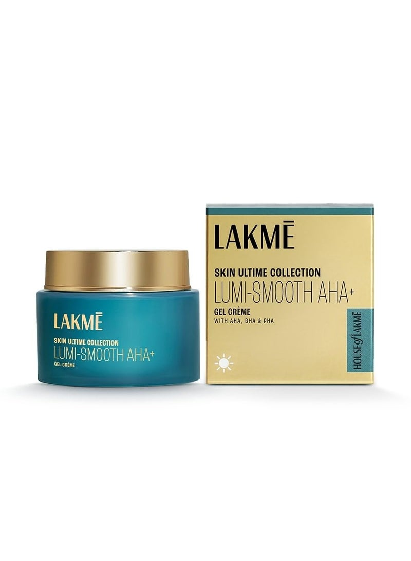 Lakme Lumi Smooth AHA BHA PHA B3 cream to exfoliate and unclog pores 50G