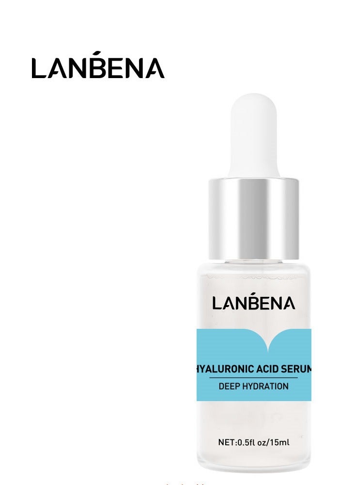 LANBENA Hyaluronic Acid Serum Vitamin C Serum Six Peptides Serum  Gold Anti aging