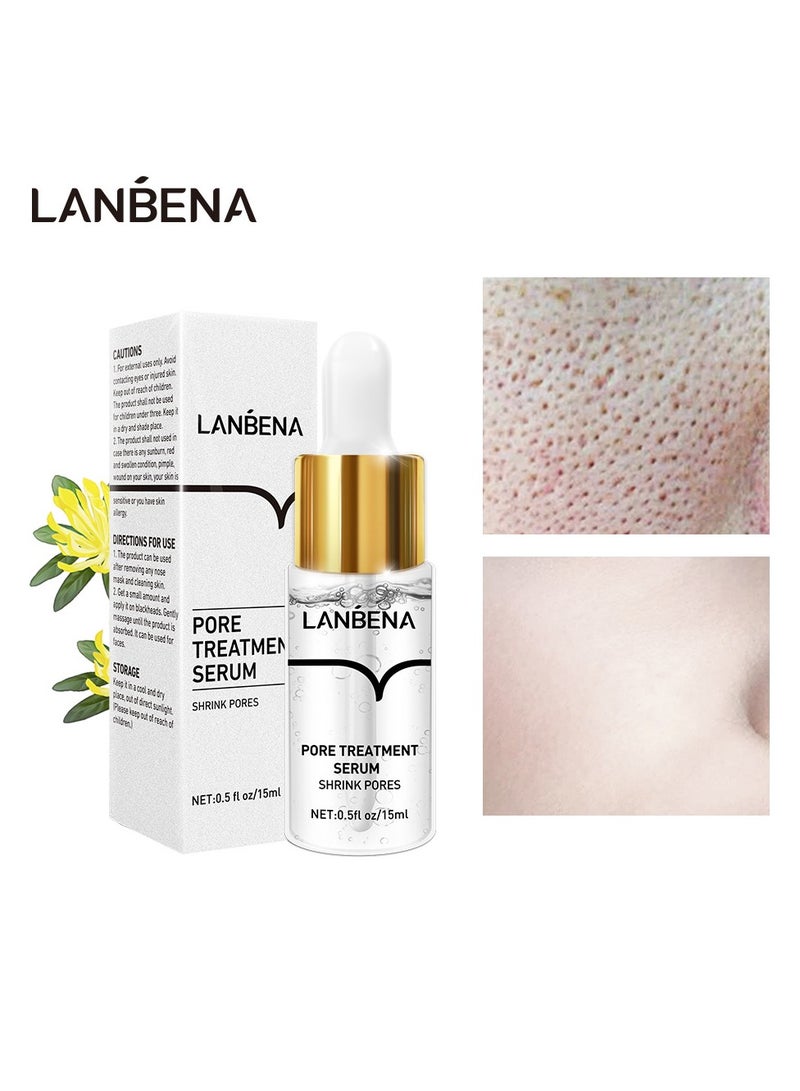 LANBENA Hyaluronic Acid Serum Vitamin C Serum Six Peptides Serum  Gold Anti aging