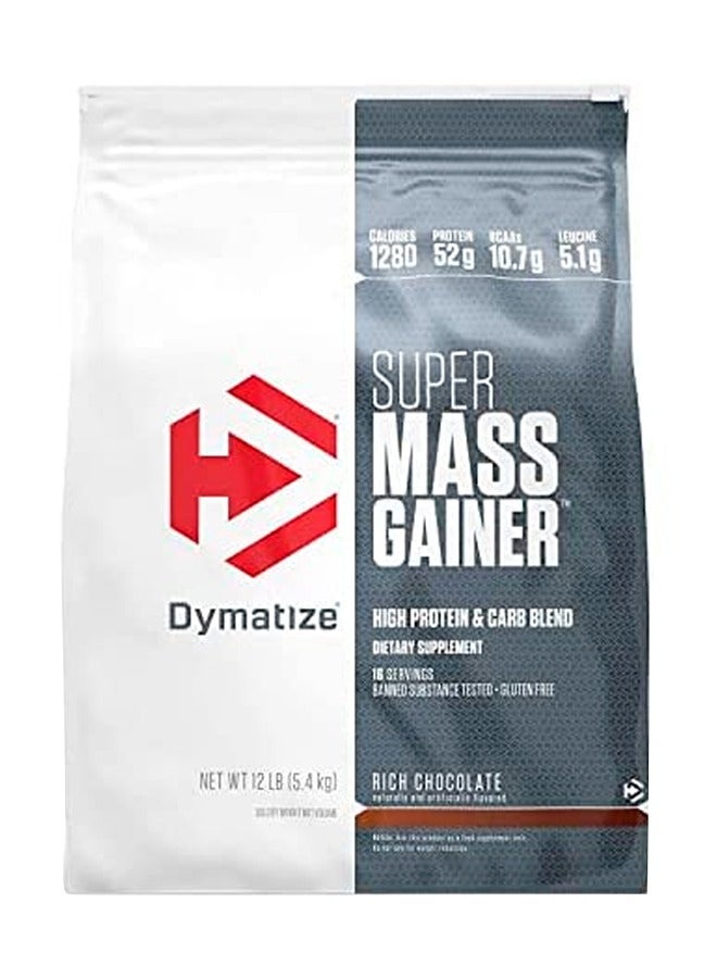 Super Mass Gainer Rich Chocolate 12Lb