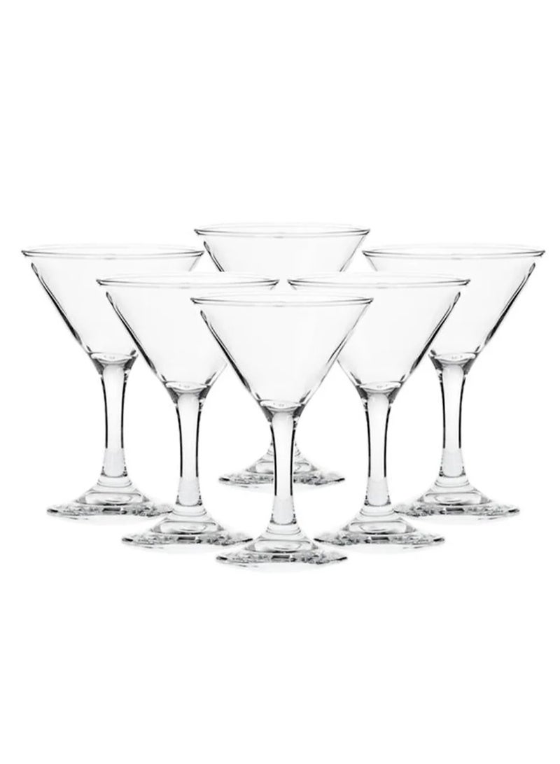 Borgonovo Cal.Martini 150ML Large Glass, Set Of 6