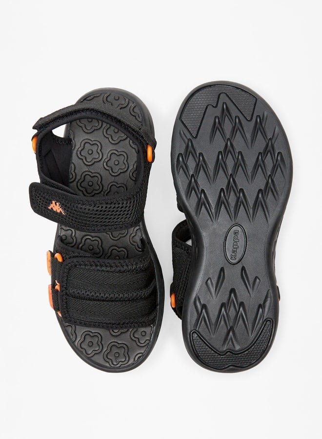 Boys' Sports Sandals with Hook and Loop Closure