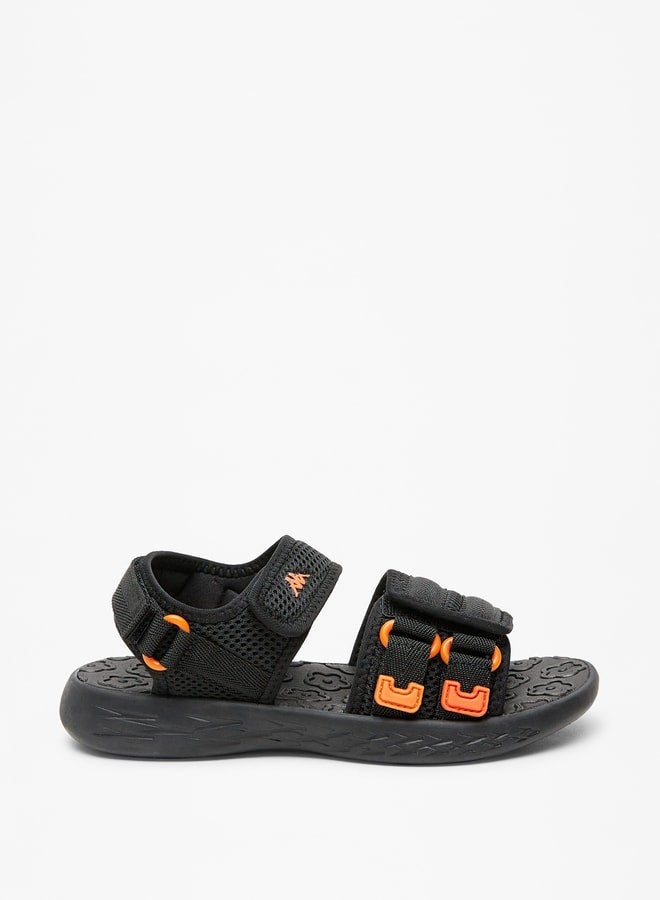 Boys' Sports Sandals with Hook and Loop Closure