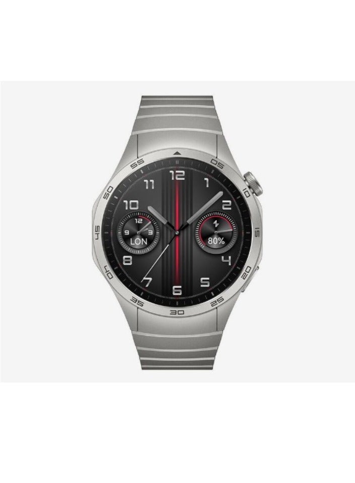 Watch GT4 46mm - Grey Stainless Steel Strap Grey