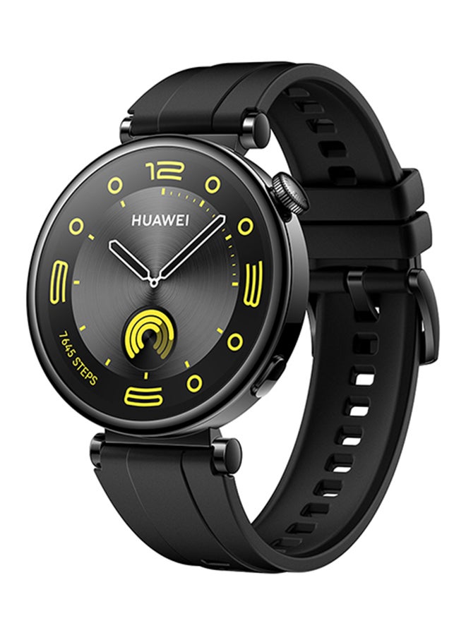 Watch GT4 41mm Smartwatch +  Scale3 + Strap, 7-Day Battery Life, Pulse Wave Analysis, Female Health Management 3.0, 24/7 Health Monitoring, Compatible With Andriod And iOS Black