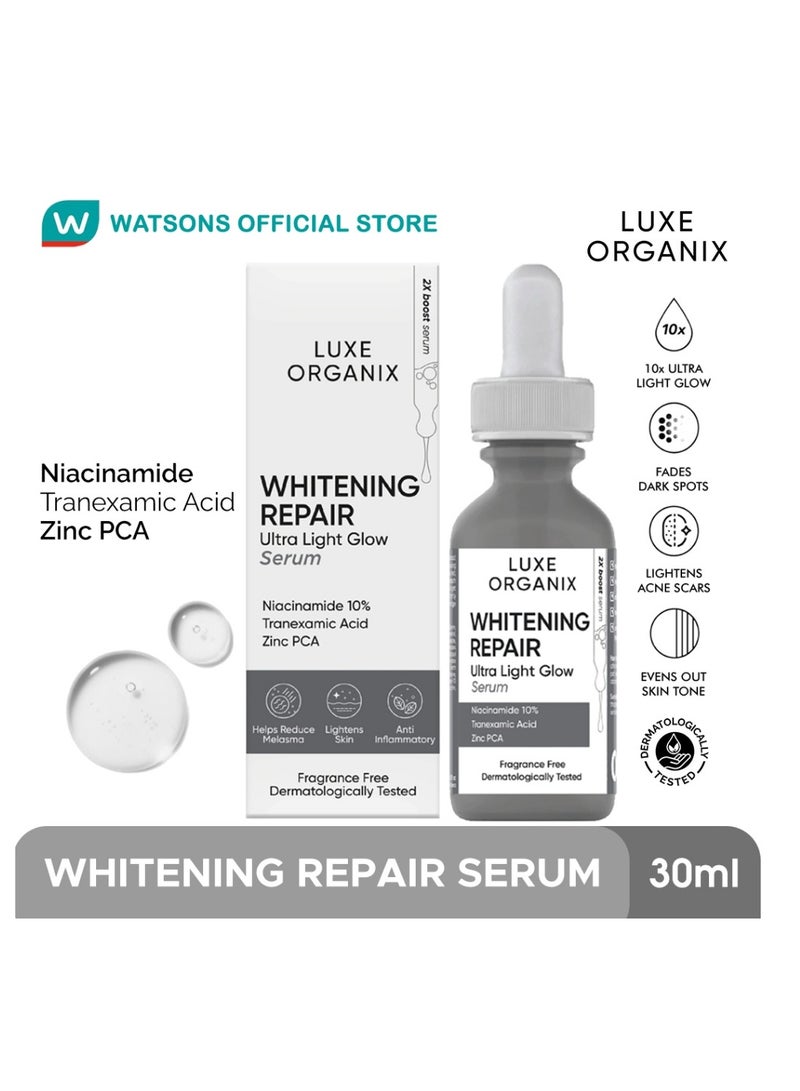 LUXE ORGANIX Whitening Repair Ultralight Glow Serum 30ml