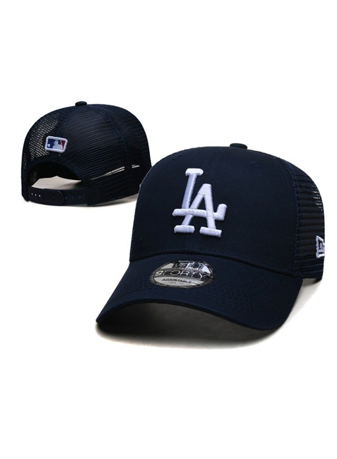 New Era 9Fort New York Yankees Baseball Hat Duck billed Hat Pointed Hat Sun Hat Pure Cotton Breathable Mesh Panel Men's and Women's Hat Baseball Outdoor