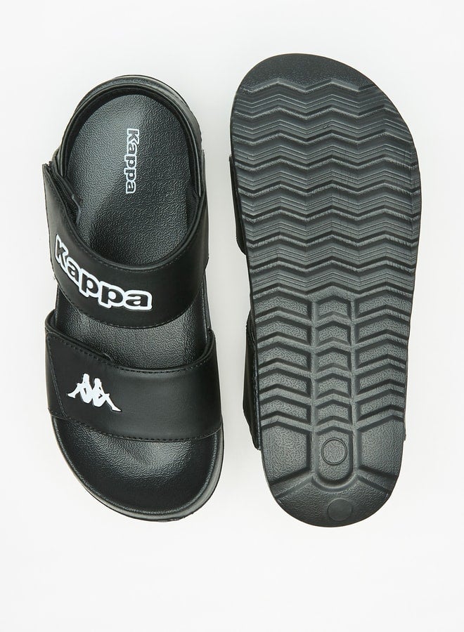 Boys Strappy Sandals with Hook and Loop Closure