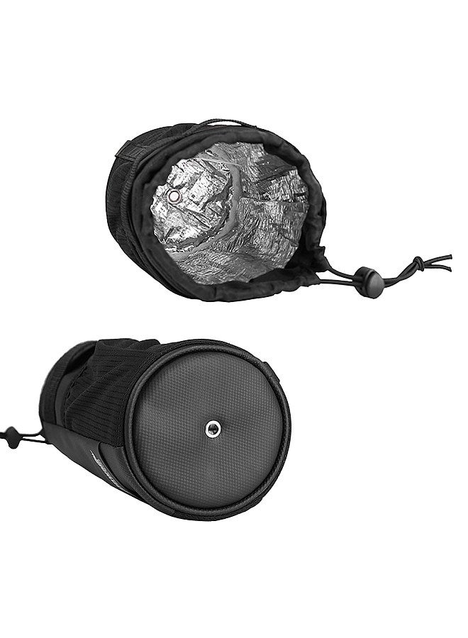 Insulated Bicycle Bag Bike Bottle Holder Cycling Water Bottle Cover Heavy Duty Drink Bottle Storage Bag Carrier Pouch MTB Bike Kettle Handlebar Bag Protective Case