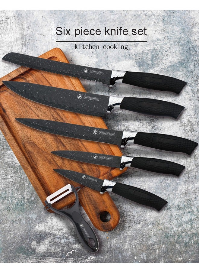 6 Piece Stainless Steel Knife Set