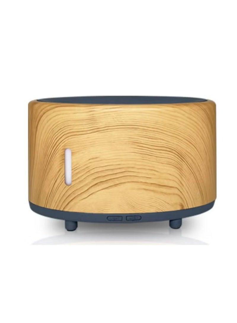 Essential Oil diffuser, Bluetooth Music Flame Aromatherapy Humidifier Diffuser, Durable Long Lasting Fragrance Diffuser, Portable Color Changing Room Diffusers For Home Office, (Brown)