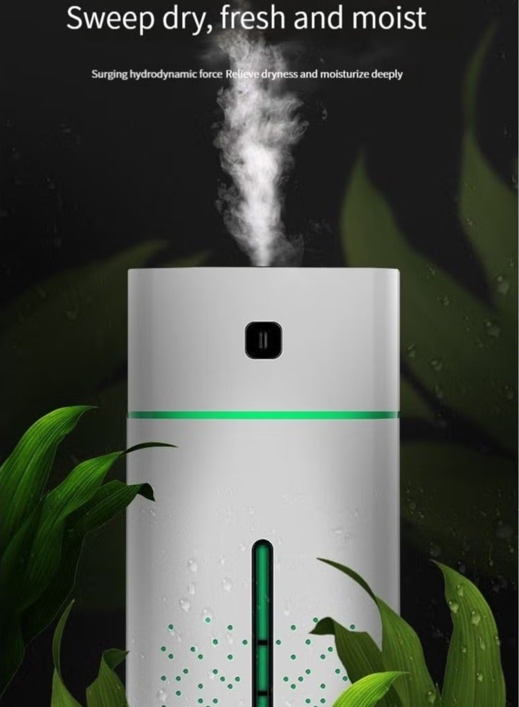 Essential Oil Diffuser, Intelligent Large Capacity Mute Spray Aroma Diffuser, Durable And Reliable Fragrance Diffuser Machine, Portable Cool Mist Humidifier For Home Office, (Black)