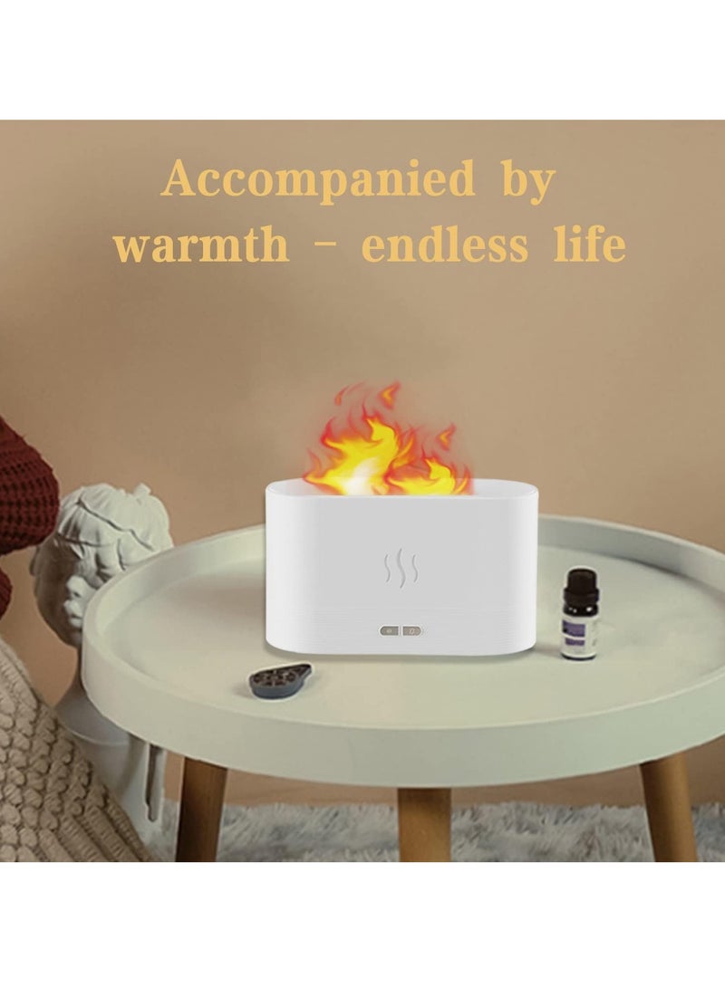 Essential Oil Diffuser, Two Speed Automatic Shutdown Essential Oil Diffuser With Adjustable Lightening , Durable Long Lasting Aromatherapy Diffuser, Portable Room Diffusers For Home Office, (White 2)