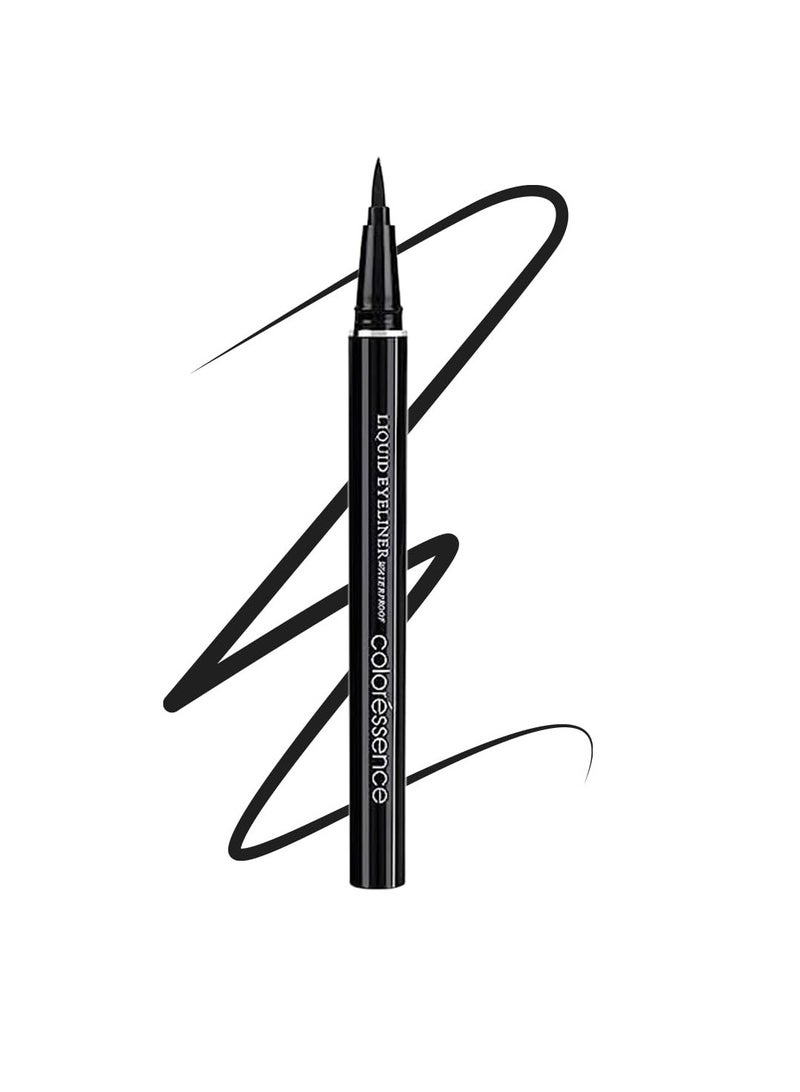 Ink Stylo Matte Eyeliner Sketch Pen Style Waterproof Long Lasting Formula, Black