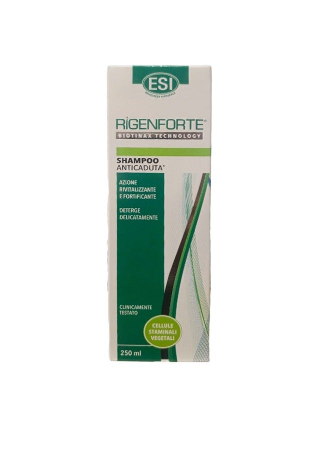 Rigenforte Biotinax Technology Anti-Hair Loss Shampoo: Revitalizing and Strengthening Action for Fuller, Healthier Hair (250 ml)