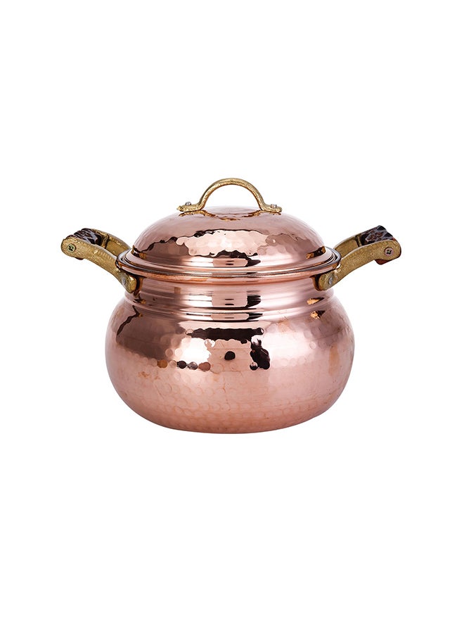Nish Copper New 17 Cm Tombik Copper Pot