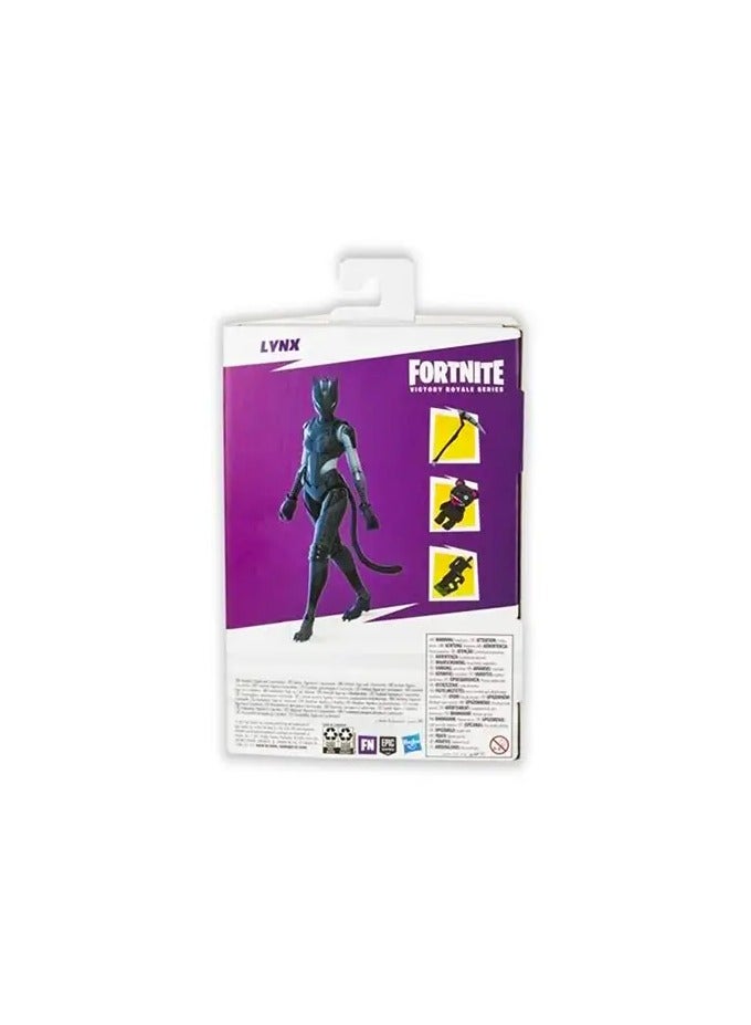 Hasbro Fortnite Victory Royale Series Chaos Agent Collectible Action Figure (6-Inch) with Accessories – Ages 8+, Black F4959