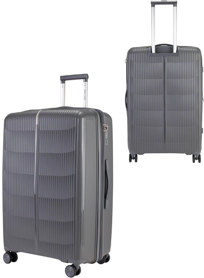 Pierre Cardin Unbreakable Luggage Set of 3, Expandable and Anti Theft Double Zipper Suitcase