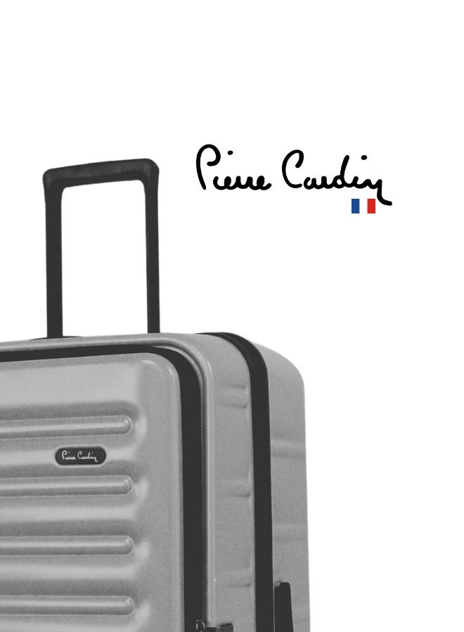 Pierre Cardin Front Zipper Luggage Lightweight Hardside Suitcase for Travel, TSA Approved, ANTI Theft Double Zipper