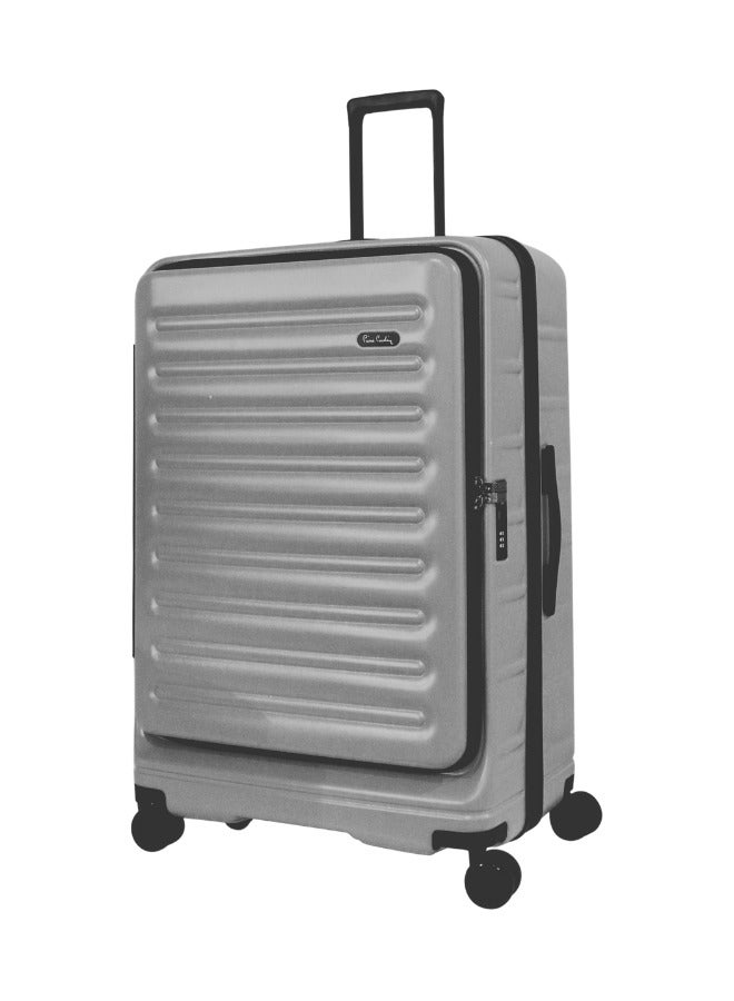 Pierre Cardin Front Zipper Luggage Lightweight Hardside Suitcase for Travel, TSA Approved, ANTI Theft Double Zipper
