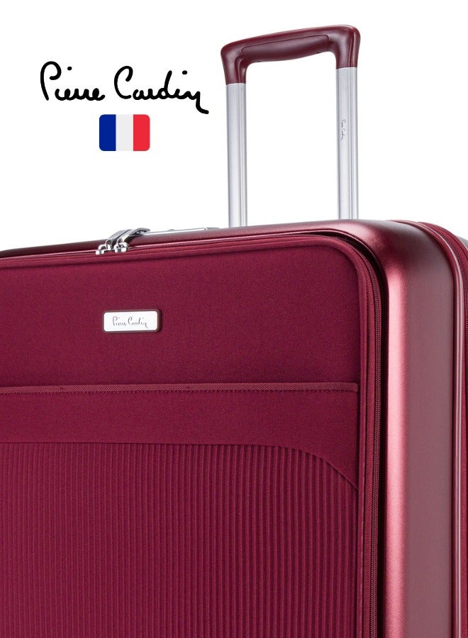 Pierre Cardin Luggage Lightweight Suitcase for Travel,