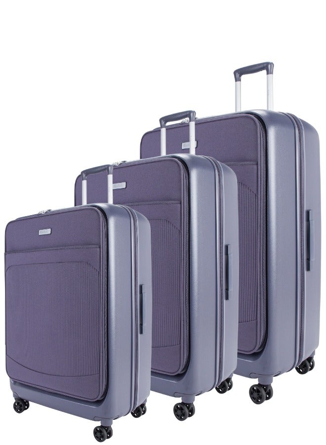 Pierre Cardin Luggage Lightweight Suitcase for Travel,