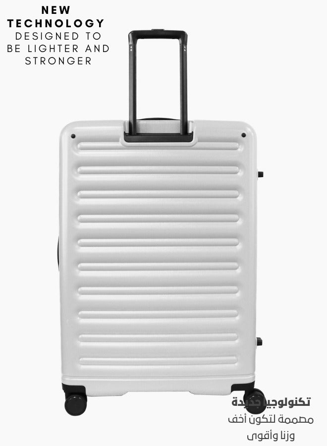 Pierre Cardin Front Zipper Luggage Lightweight Hardside Suitcase for Travel, TSA Approved, ANTI Theft Double Zipper