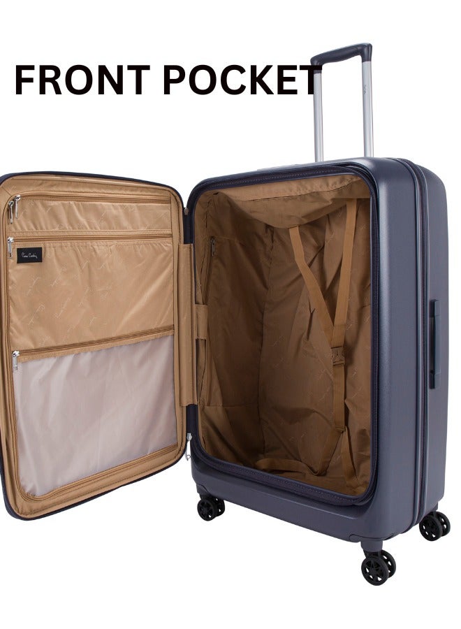 Pierre Cardin Luggage Lightweight Suitcase for Travel,