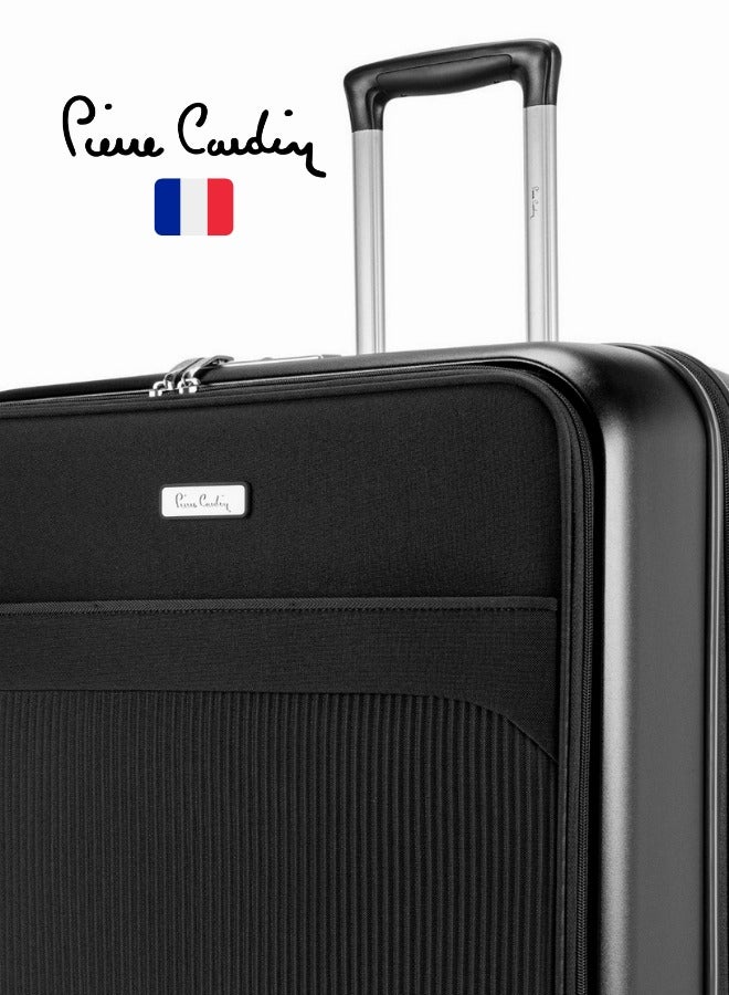 Pierre Cardin Luggage Lightweight Suitcase for Travel,