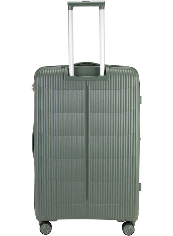 Pierre Cardin Unbreakable Luggage Set of 3, Expandable and Anti Theft Double Zipper Suitcase