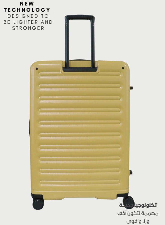 Pierre Cardin Front Zipper Luggage Lightweight Hardside Suitcase for Travel, TSA Approved, ANTI Theft Double Zipper