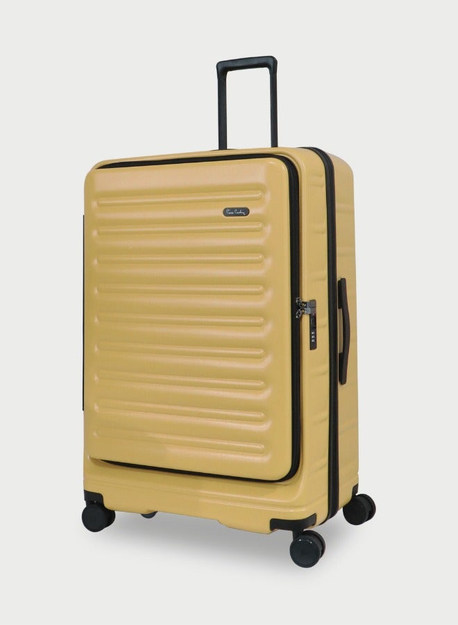 Pierre Cardin Front Zipper Luggage Lightweight Hardside Suitcase for Travel, TSA Approved, ANTI Theft Double Zipper