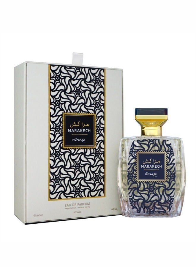 Marakech By HUNAIDI Perfumes for Men and Women  Eau De Parfum for Men and Women 100ml - Exotic Fragrance With Spicy and Woody Notes for Adventurous Spirits