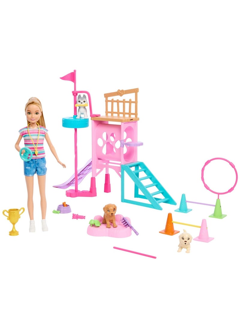 Barbie Stacie Puppy Playground