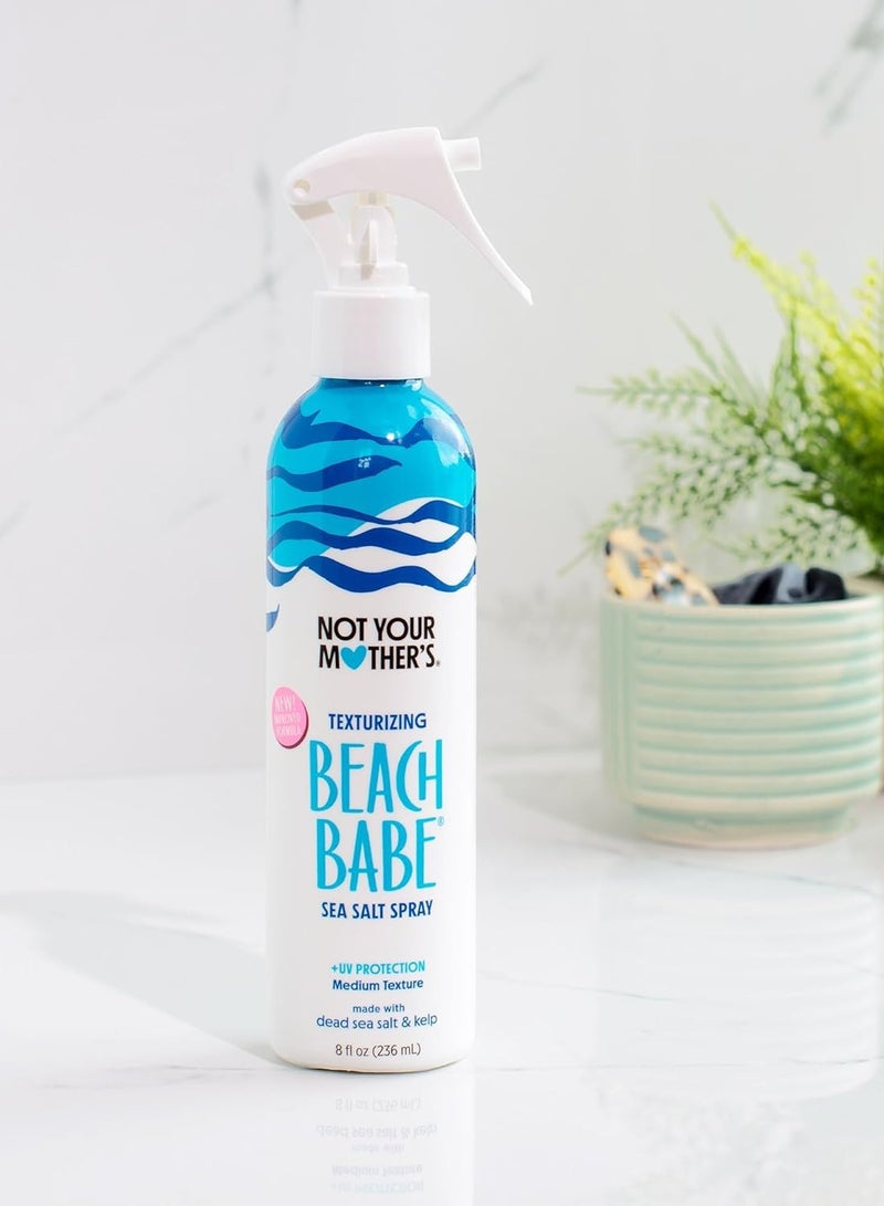 Not Your Mother's Beach Babe Sea Salt Spray (3-Pack) - 8 fl oz - Texturizing Spray for Tousled Hair - Add Texture and Grit to Hair with a Matte Finish