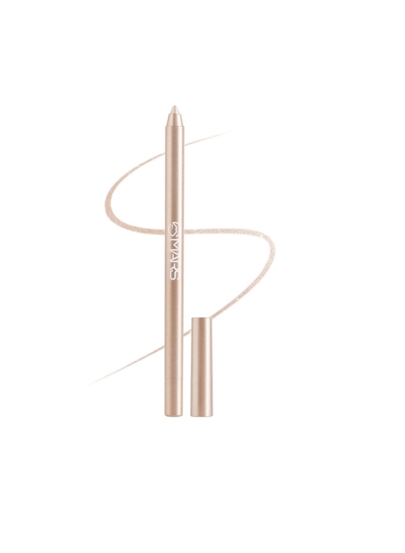 MARS Won't Smudge Won't Budge Smooth Glide Kajal Pencil | Long Stay and Waterproof 1.4G 01 Golden Hour Matte