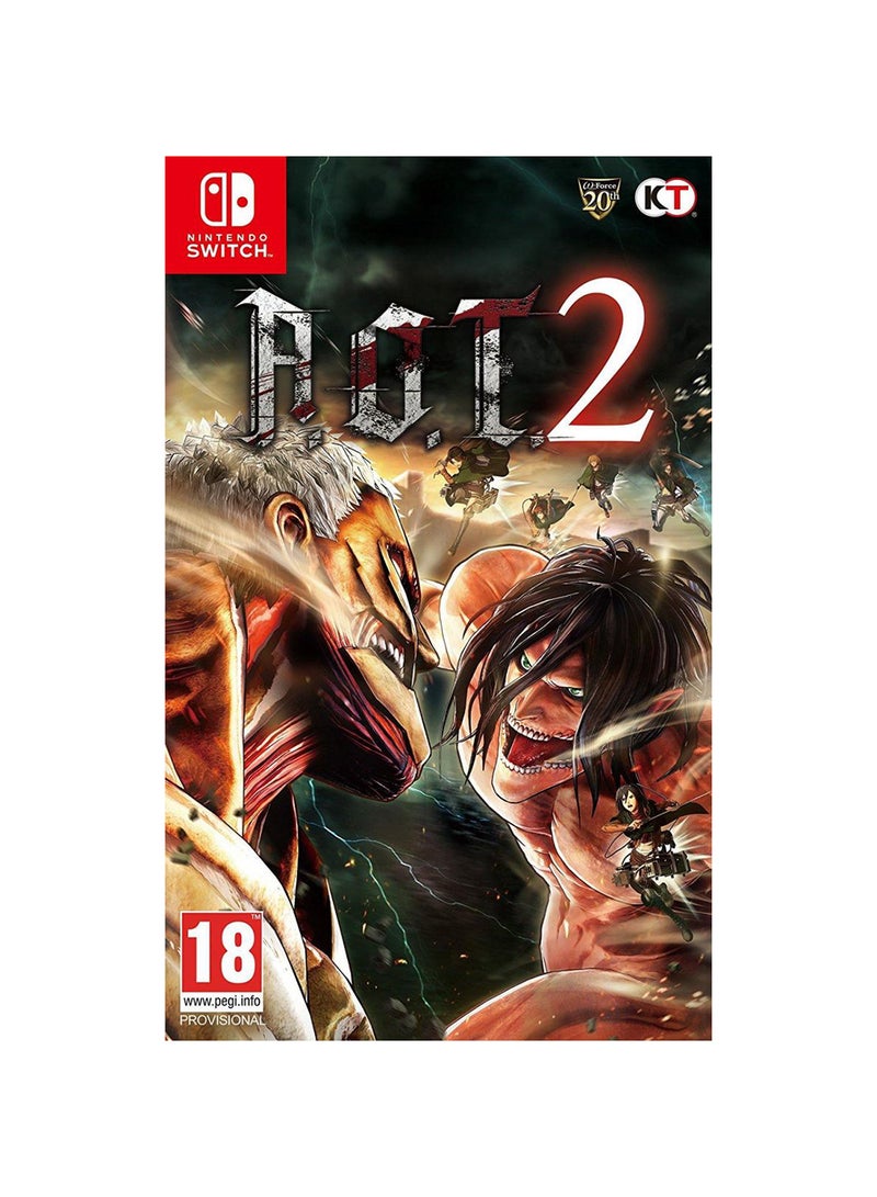 Attack On Titans 2 For Nintendo Switch - nintendo_switch