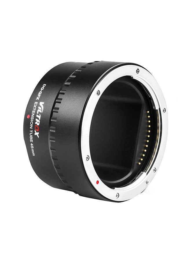 DG-GFX 45mm Automatic Electronic Macro Extension Tube Adapter Ring Metal Electrical Contacts Support TTL Auto Focus AF AE Mode for Fuji G-mount Medium Format Lenses
