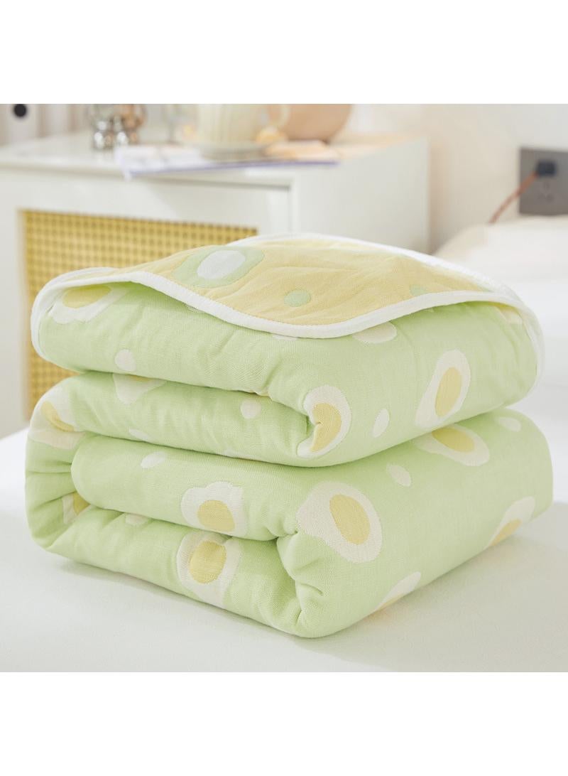90*100cm Six Layer Absorbent Cotton Towel Summer Cool Blanket