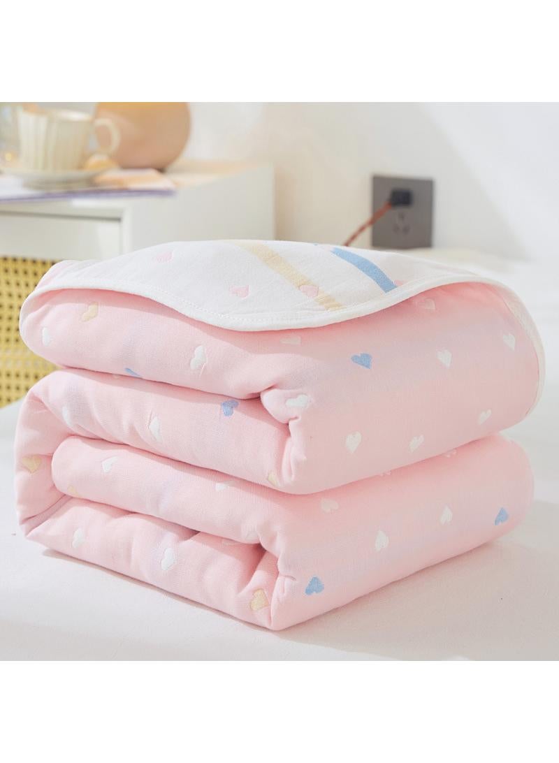 90*100cm Six Layer Absorbent Cotton Towel Blanket