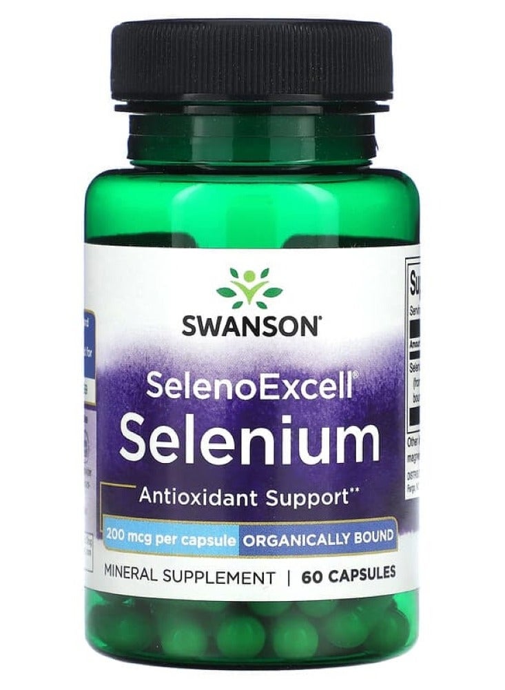 Selenoexcell Selenium 200 mcg 60 Caps