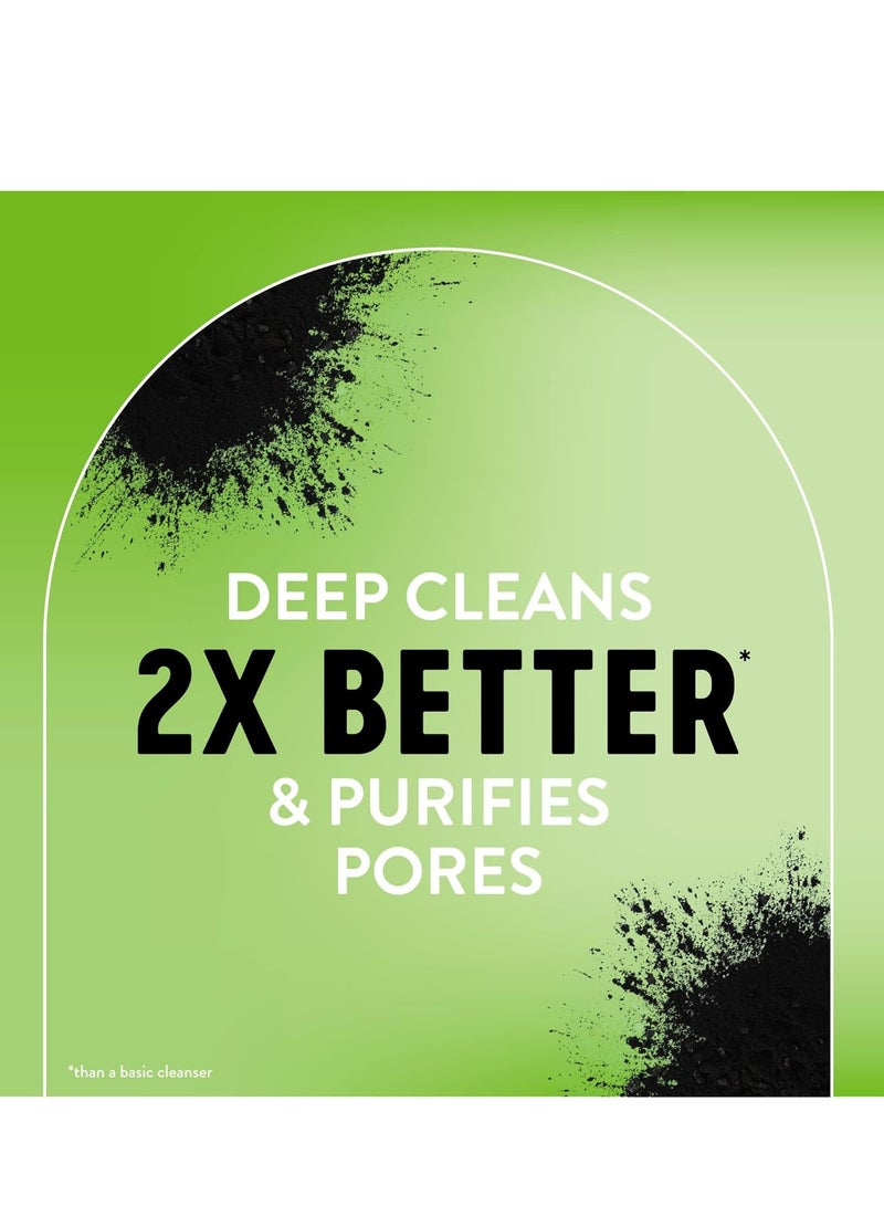 Bioré Deep Pore Charcoal Face Wash, Facial Cleanser for Dirt and Makeup Removal From Oily Skin, 6.77 Ounce