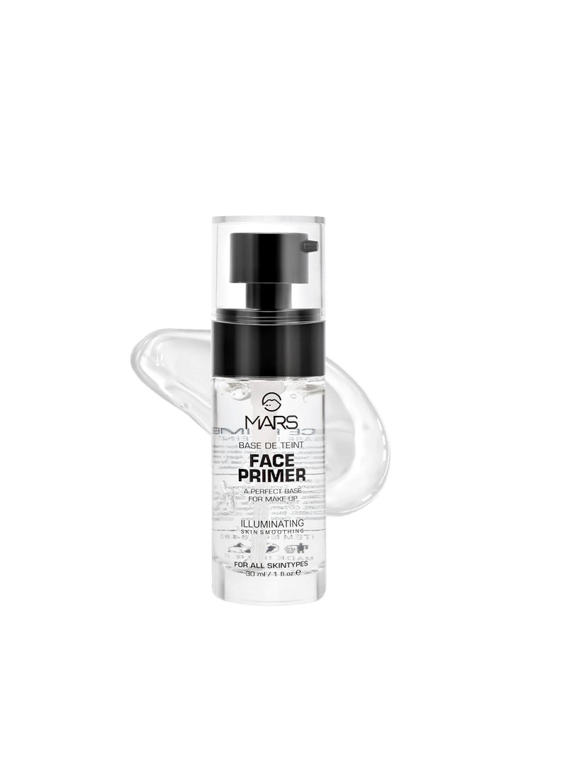 MARS Primer for Face Makeup For All Skin Types  Perfectly Blurs Pores Wrinkles and Fine Lines   Oil Control  Lightweight Texture  30ml