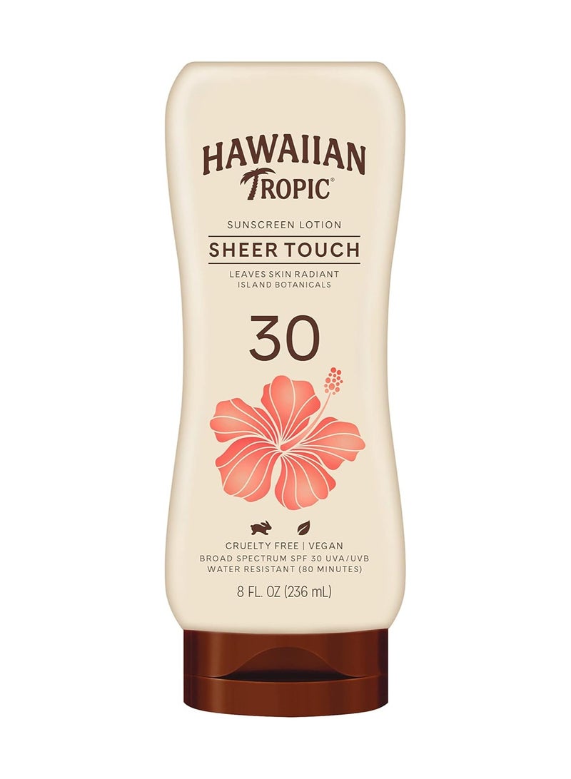 Sheer Touch Lotion Sunscreen Ultra Radiance SPF 30 8 oz