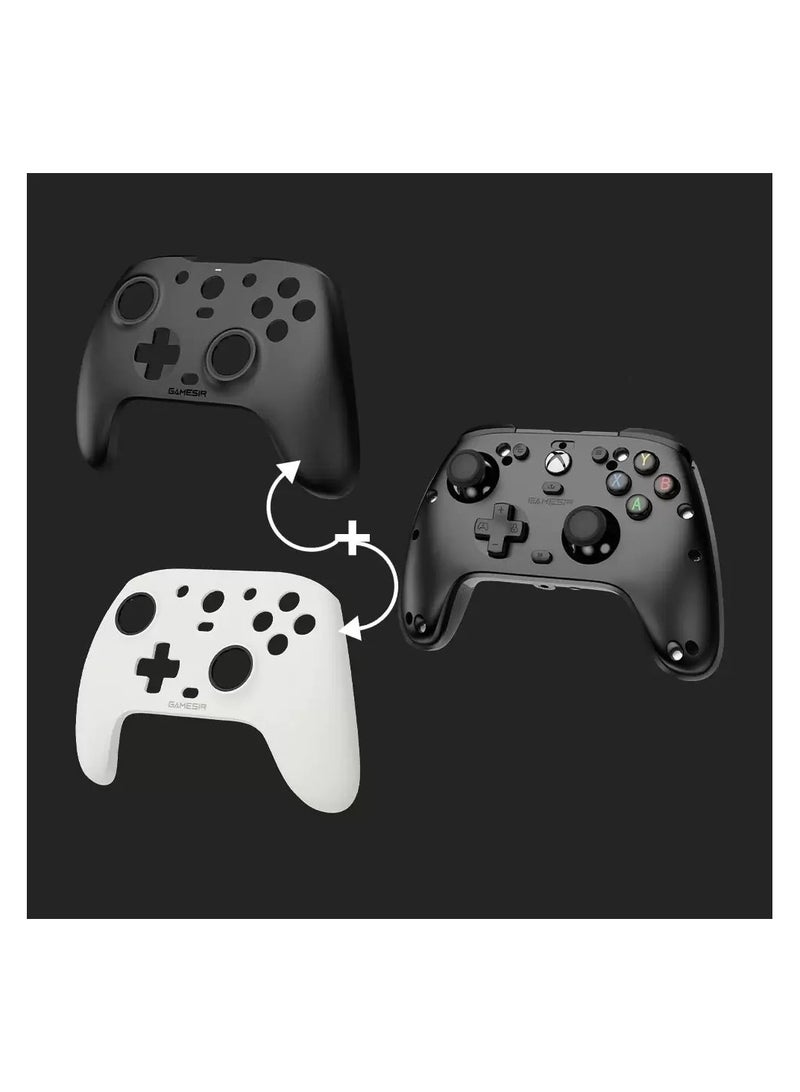 G7 Wired Controller For Xbox / PC, Includes An Extra White Faceplate – Black