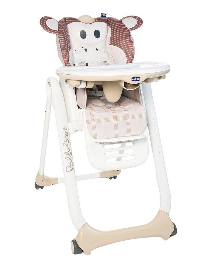 Polly 2 Start Highchair 0M-3Y, Monkey