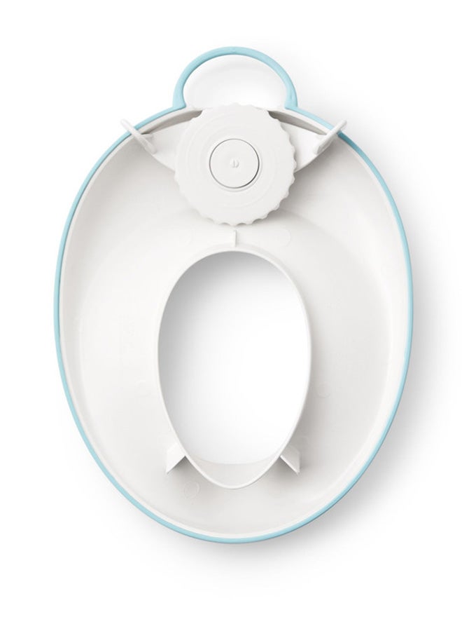 Baby Toilet Training Seat - White/Turquoise