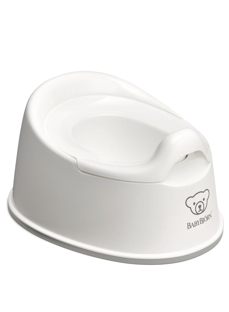 Baby Smart Potty Seat - White And Grey